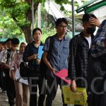 Peserta UTBK SNBT gelombang kedua di Universitas Negeri Jakarta, Jakarta Timur, Selasa, 14 Mei 2024. Foto: TEMPO/ Febri Angga Palguna