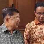 Anies Baswedan dan Jusuf Kalla. Foto: CNN Indonesia