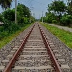 Jalur kereta api di kawasan Aceh Utara, 21 Mei 2021. Dokumentasi Foto for Line1.News