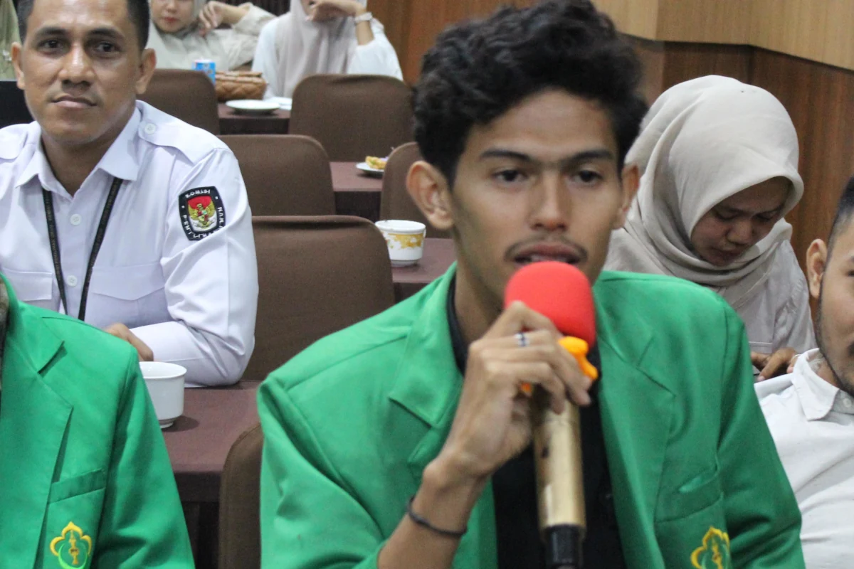 Sekretaris Jenderal (Sekjen) Badan Eksekutif Mahasiswa (BEM) Universitas Malikussaleh (Unimal), Zulfikar. Foto for Line1.News
