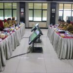 Pj Wali Kota Lhokseumawe, A. Hanan, S.P., M.M., bersama jajaran Pemko Lhokseumawe saat mengikuti acara Inspektorat Jenderal Kementerian Dalam Negeri (Itjend Kemendagri) di Jakarta. Foto: Humas Pemko Lhokseumawe