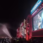 Musisi Iwan Fals tampil memukau di konser bertajuk “Gaung Merah Segalanya” di Stadion Tunas Bangsa, Kota Lhokseumawe, Sabtu, 5 Oktober 2024, malam. Foto: Istimewa