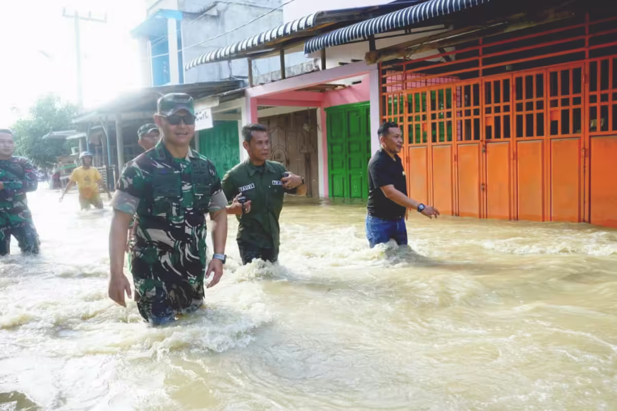 Tanggul Sungai Seruway di Aceh Tamiang Jebol, Ratusan Rumah Terendam