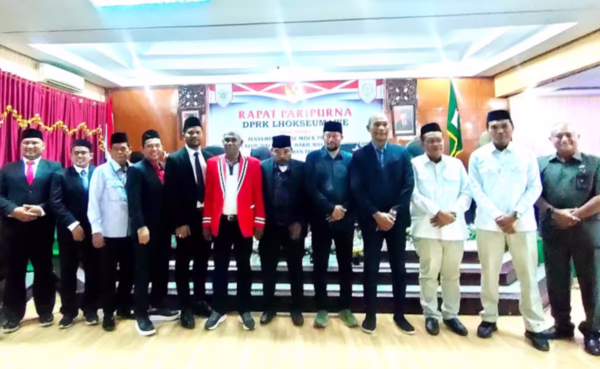 4 Pasangan Calon Wali Kota-Wakil Wali Kota Paparkan Visi Misi di DPRK Lhokseumawe