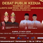 Debat Kedua Pilwalkot Lhokseumawe