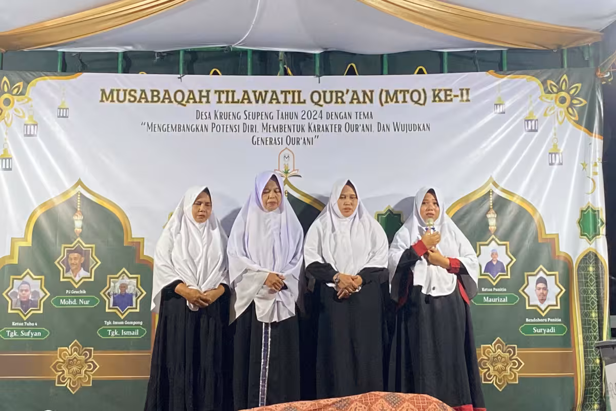 peserta tajhizul mayit MTQ Krueng Seupeng