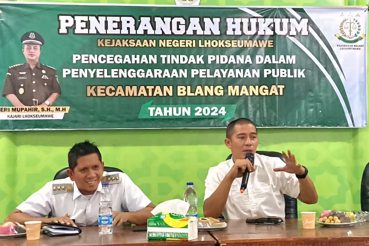 Kasi Intelijen Kejari Lhokseumawe Therry Gutama