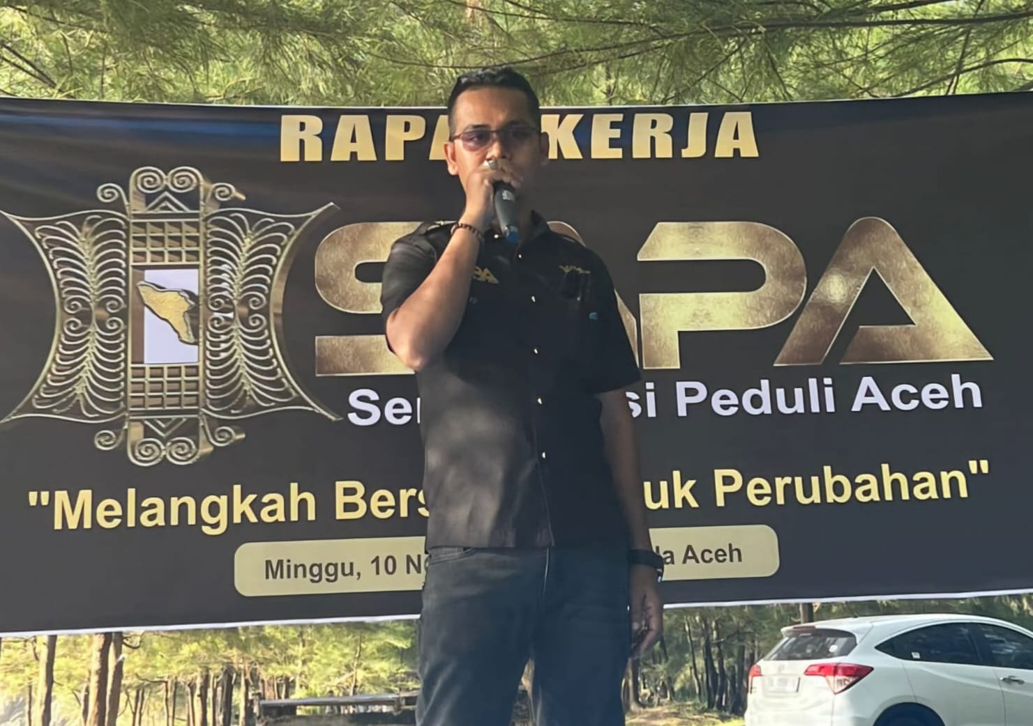 Ketua SAPA Fauzan Adami