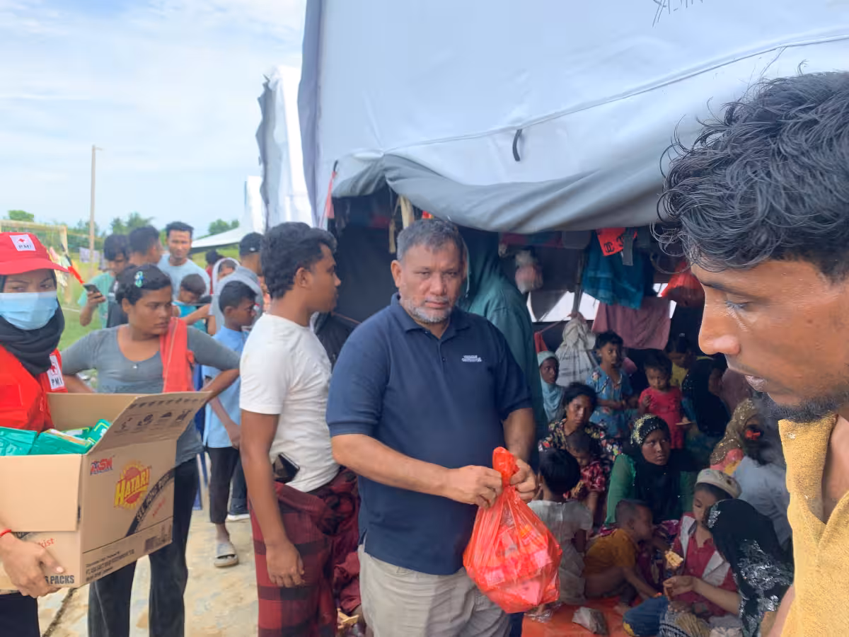 Pengungsi Rohingya di Aceh Timur