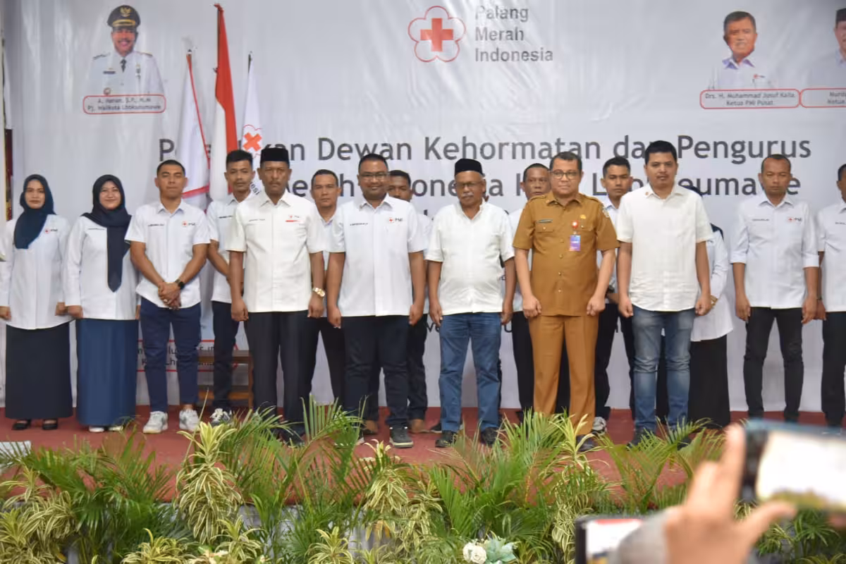 Pelantikan PMI Lhokseumawe (3)