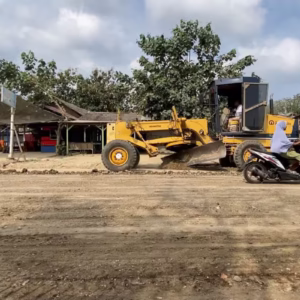 Perbaikan jalan line pipa