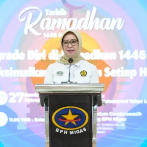 Kepala BPH Migas Erika Retnowati