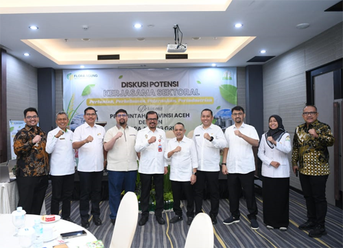 Foto bersama usai diskusi potensi Aceh