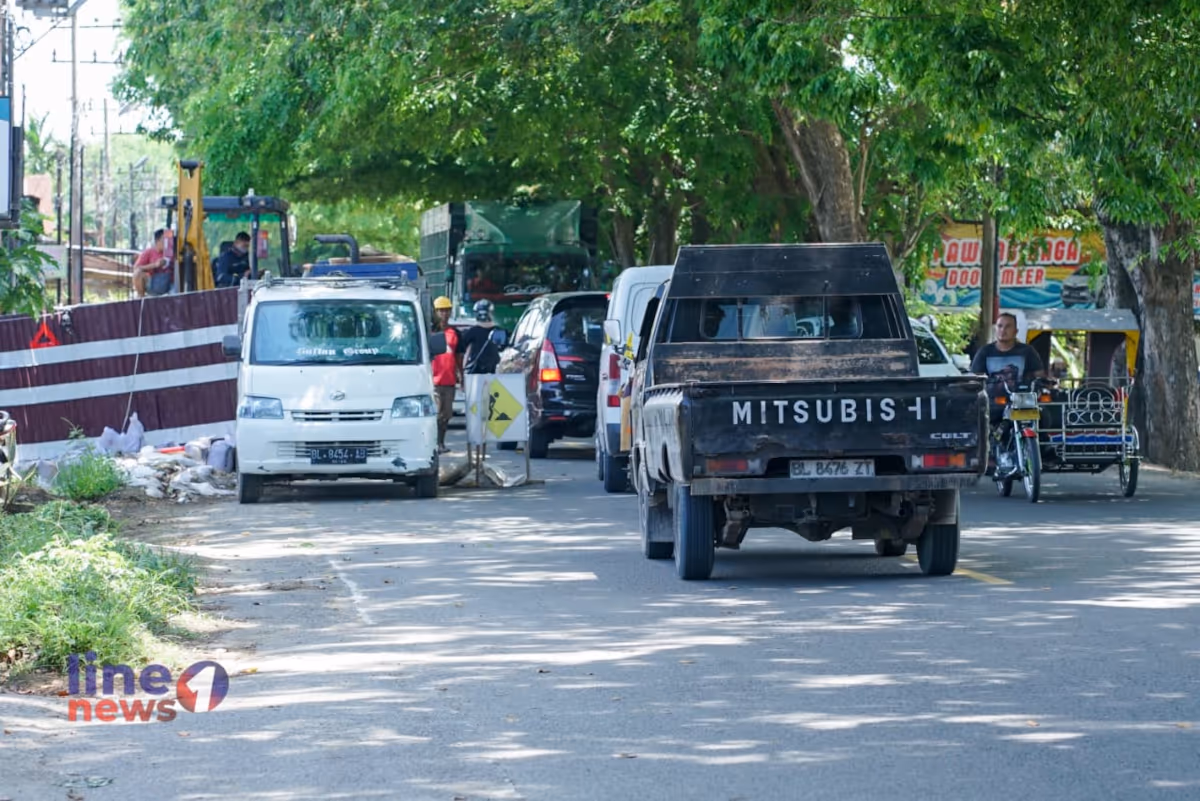 Lokasi di dekat jembatan loskala