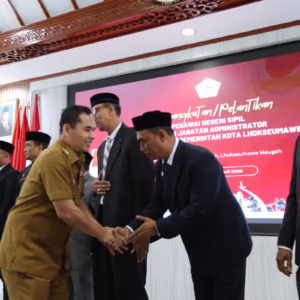 pelantikan pejabat Lhokseumawe (21)