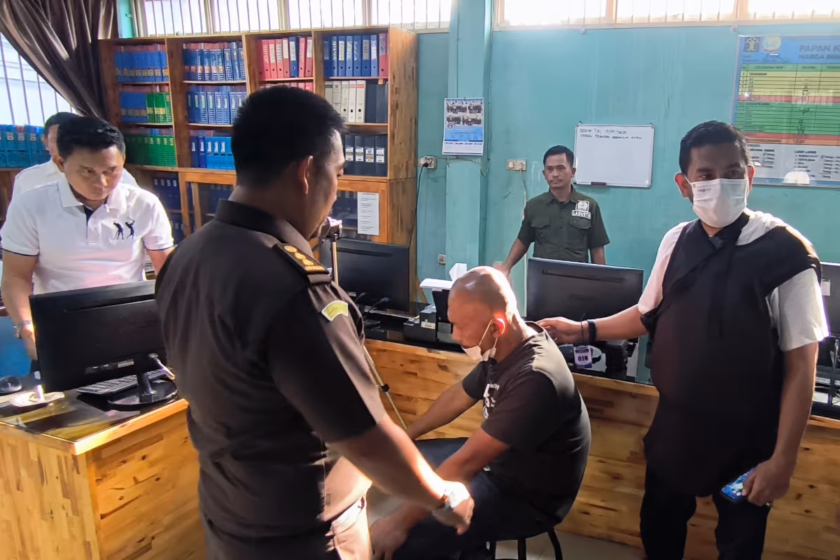 DPO kasus kepemilikan senjata api dieksekusi ke Rutan