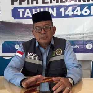 Ketua PPIH Embarkasi Aceh Azhari