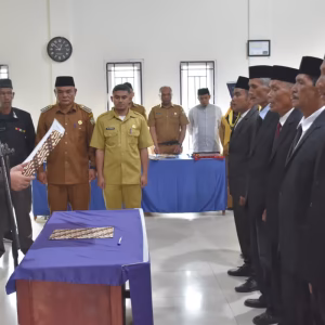 Pelantikan pengurus RGM Kampung Mendale