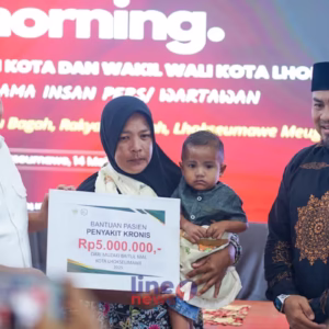 Penyerahan bantuan