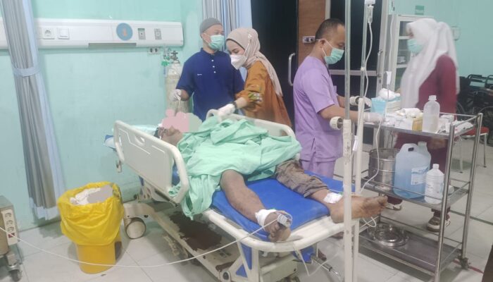 Para korban di RSUD Sahudin Kutacane