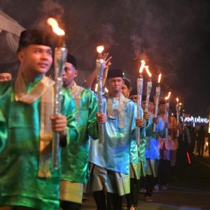 Pawai takbiran Iduladha 1446 H di Banda Aceh