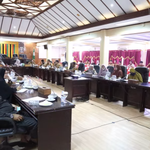 Rapat paripurna pembahasan RPJMK Lhokseumawe di DPRK