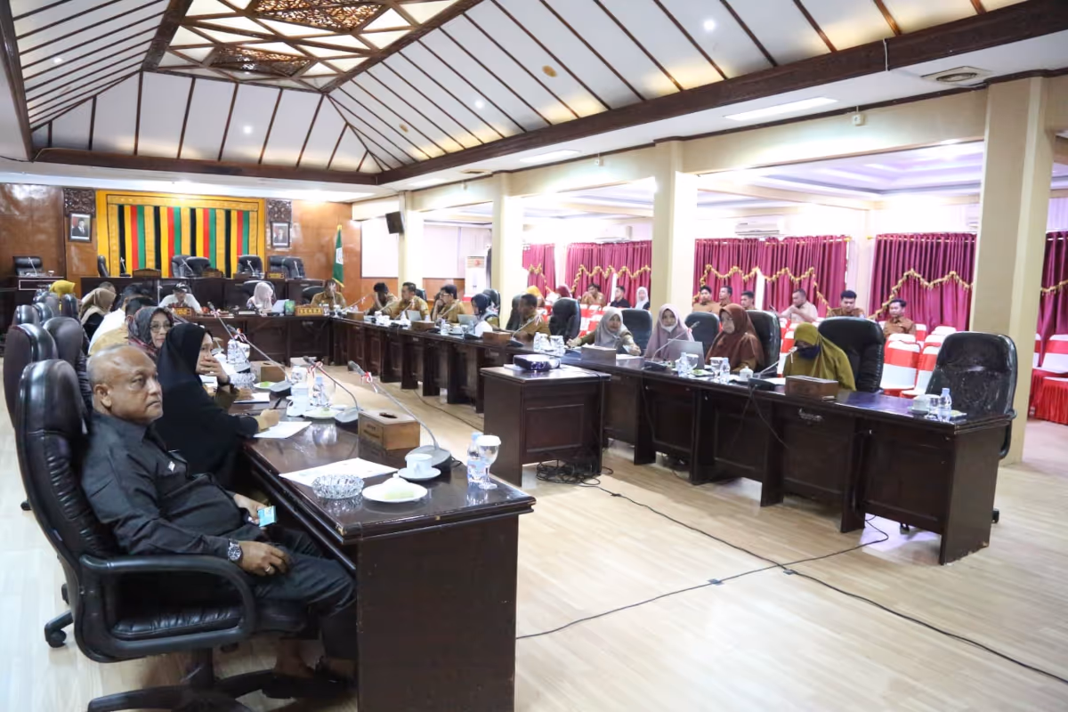 Rapat paripurna pembahasan RPJMK Lhokseumawe di DPRK