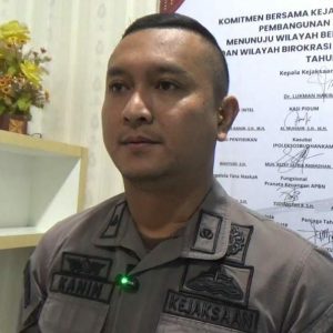 Kasi Intelijen Kejari Aceh Timur Agusta Kanin