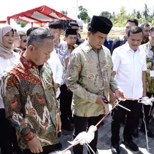 Peresmian memorial park Rumoh Geudong