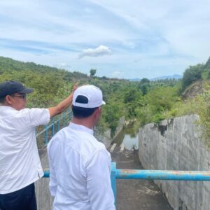 Syech Muharram tinjau Waduk Tui Geulumpang