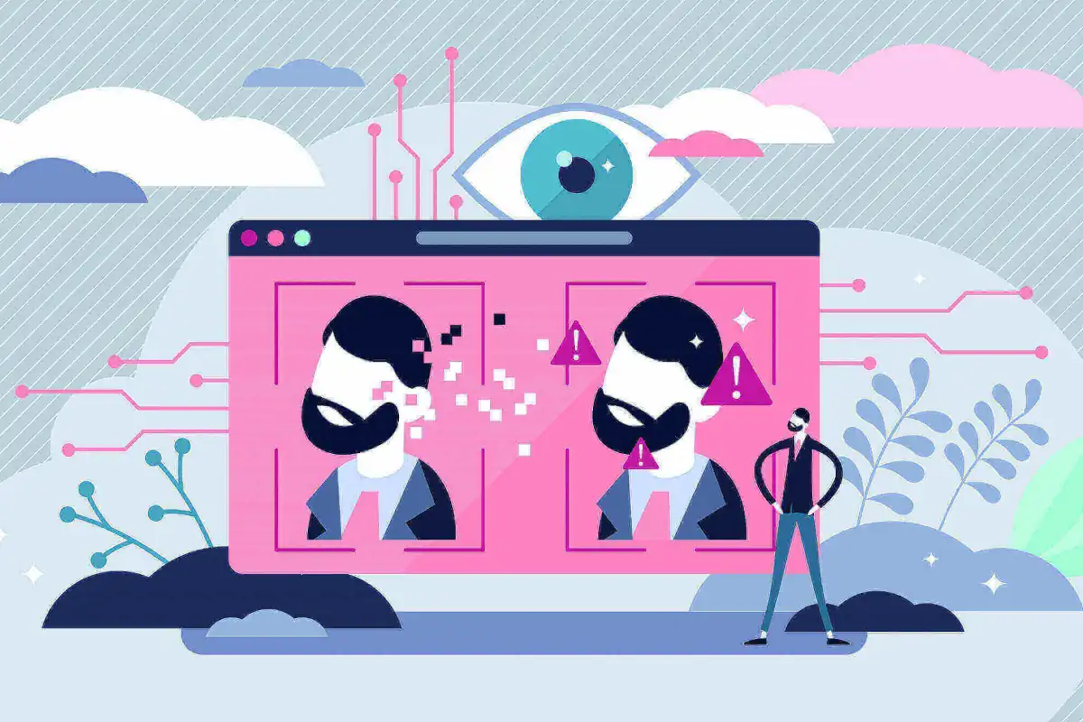 Ilustrasi Deepfake