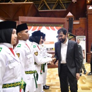 Mualem kukuhkan Paskibraka 2025