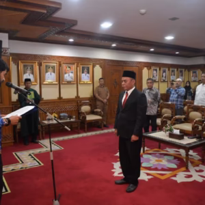 Pelantikan T Hendra Budiansyah