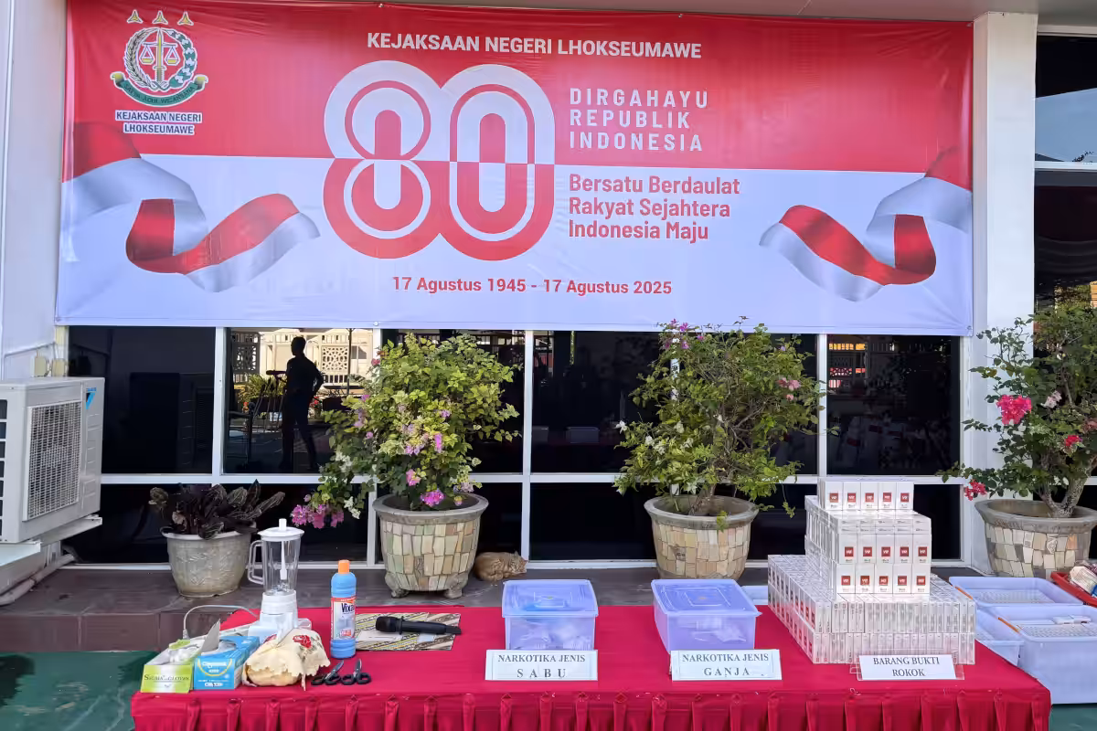 Pemusnahan barang bukti 2