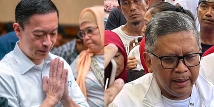 Tom Lembong dan Hasto Krisyanto