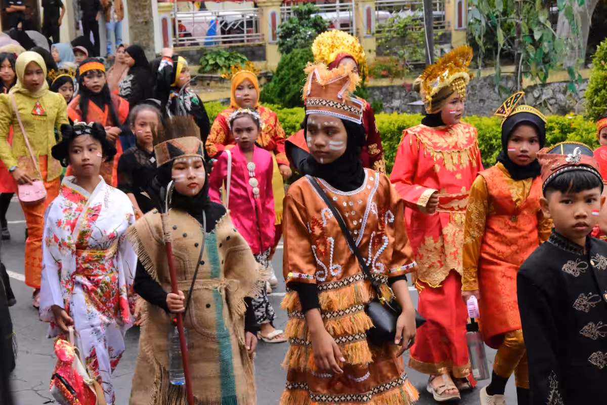 pawai budaya HUT RI Aceh Tengah10