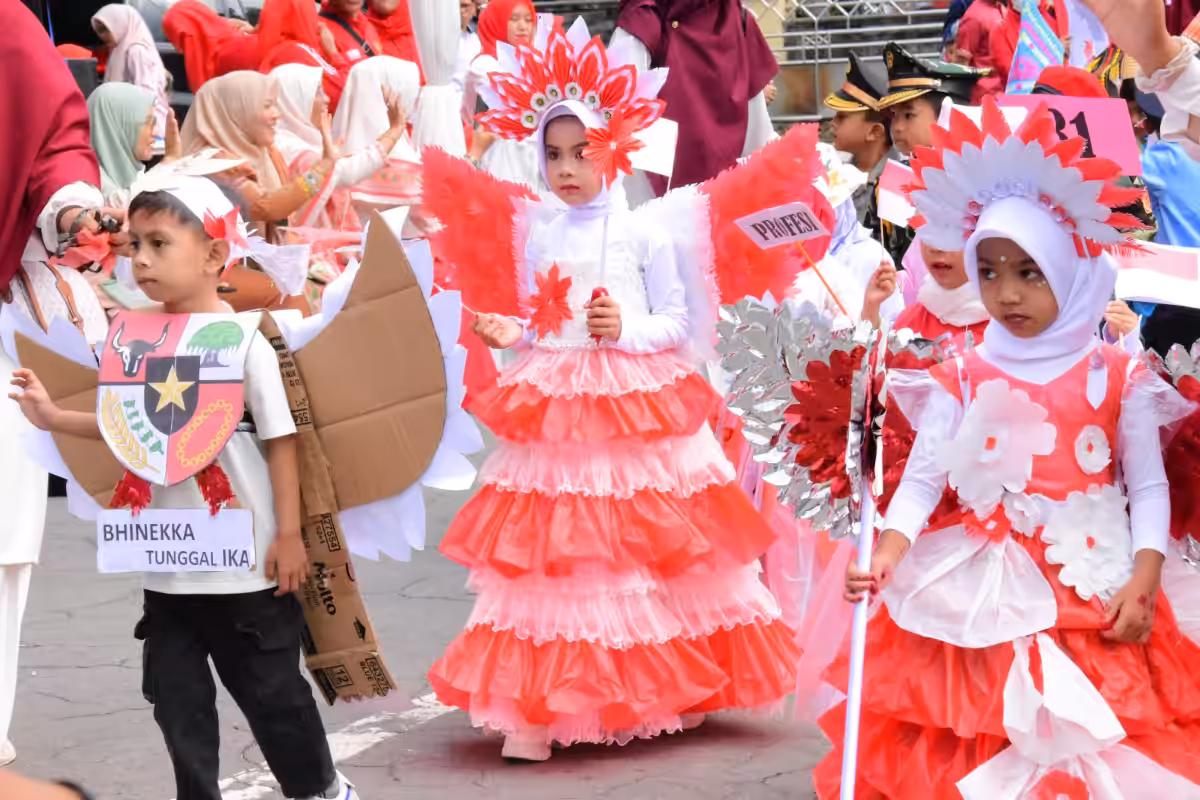pawai budaya HUT RI Aceh Tengah3