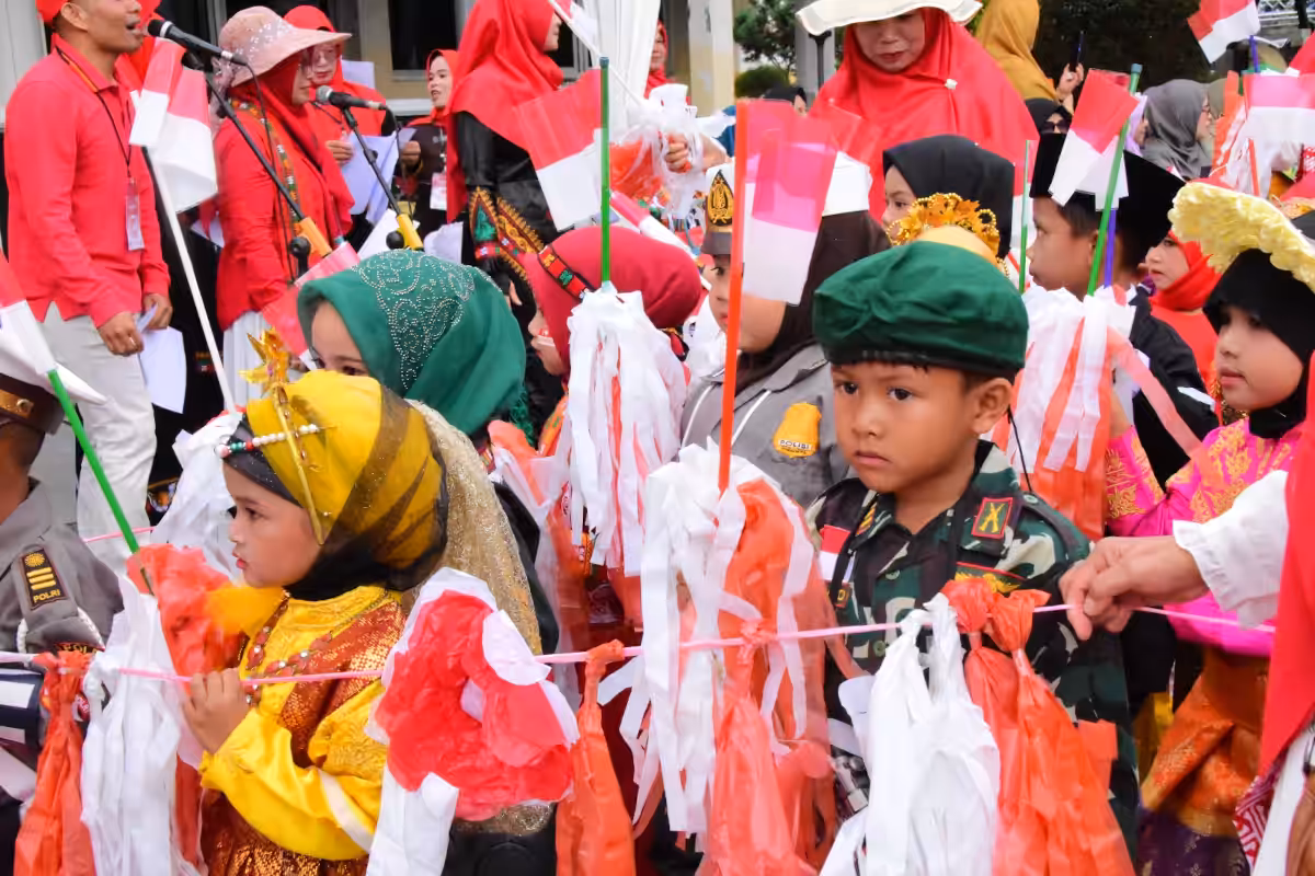 pawai budaya HUT RI Aceh Tengah4