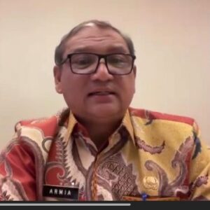 Bupati Armia saat AtmosTalk Aksi Iklim