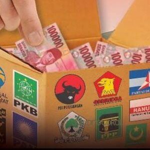Ilustrasi dana untuk parpol