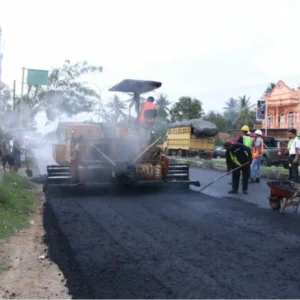 Ilustrasi perbaikan jalan