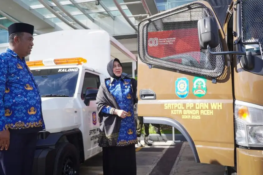 Mobil patroli baru Satpol PP WH Banda Aceh