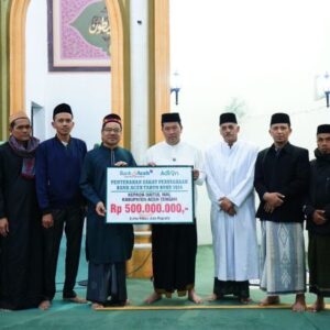 Penyerahan zakat PT BAS Cabang Takengon