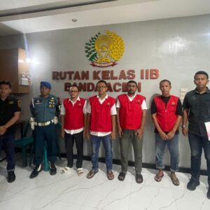 Empat tersangka kasus Rusun PNL ditahan di Rutan Kajhu