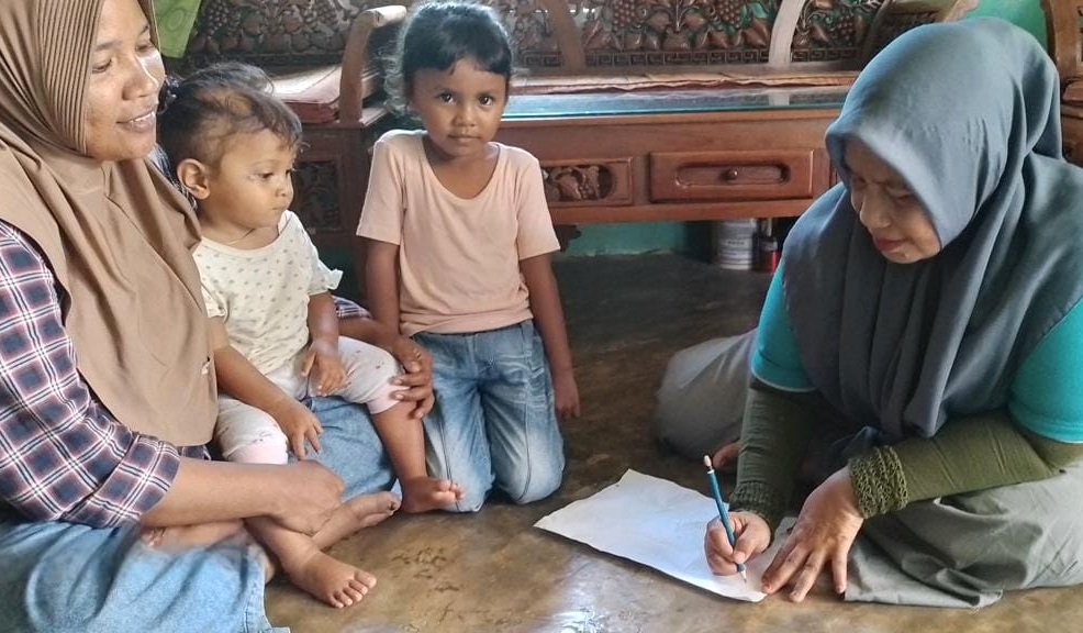 Ilustrasi pendataan keluarga