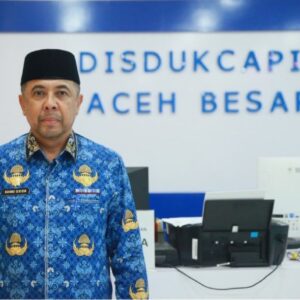 Kadisdukcapil Aceh Besar Rahmad Sentosa