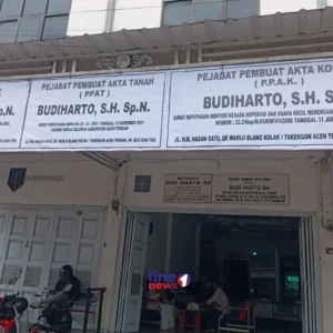 Kantor PPAT atau Notaris Budiharto di Aceh Tengah