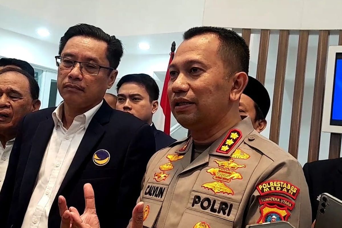 Kapolrestabes Medan dan Ketua Nasdem Sumut
