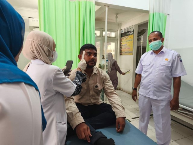 Kepala SPPG Sagoe Muhammad Reza