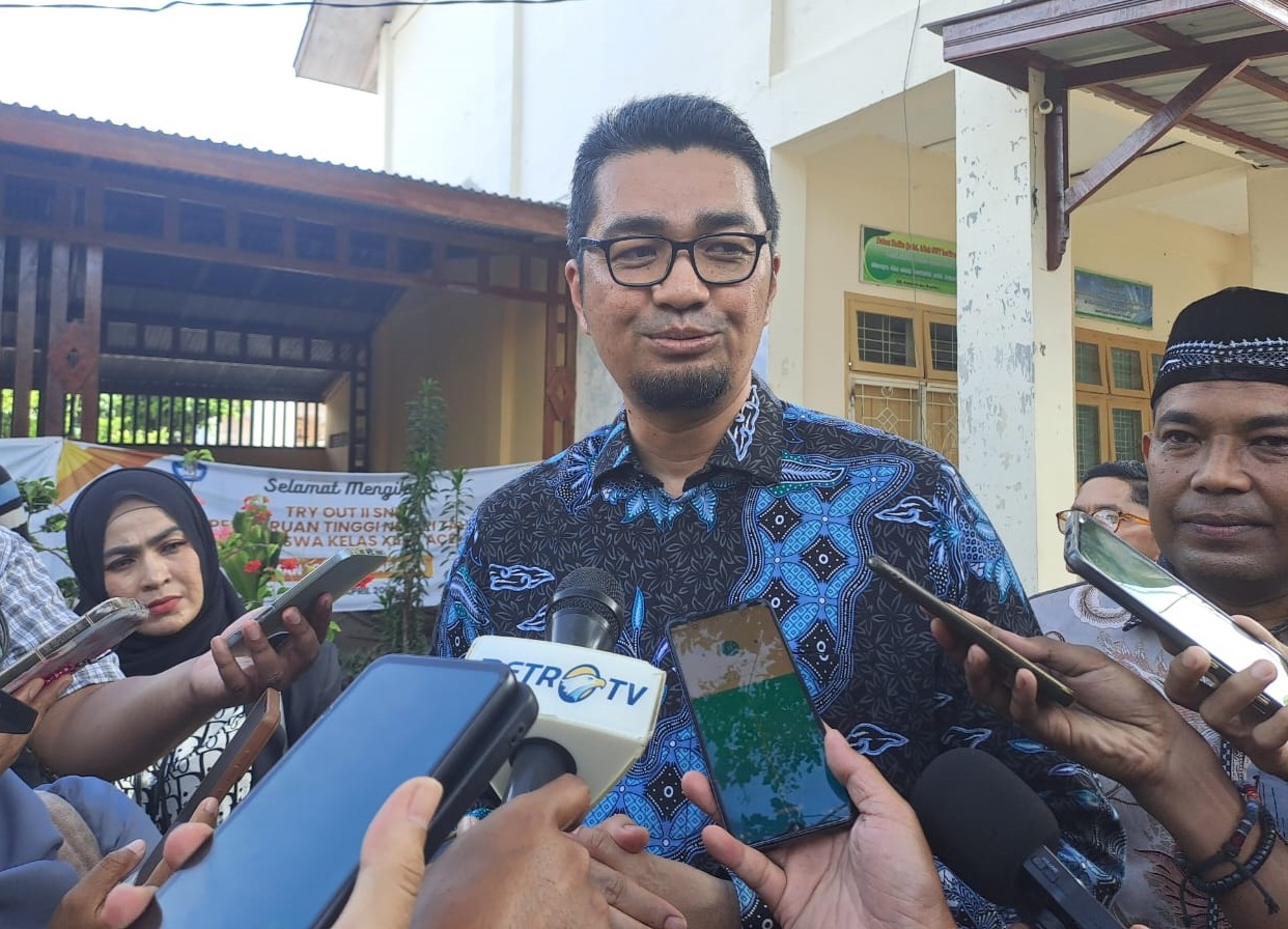 Marthunis saat masih Kadisdik Aceh